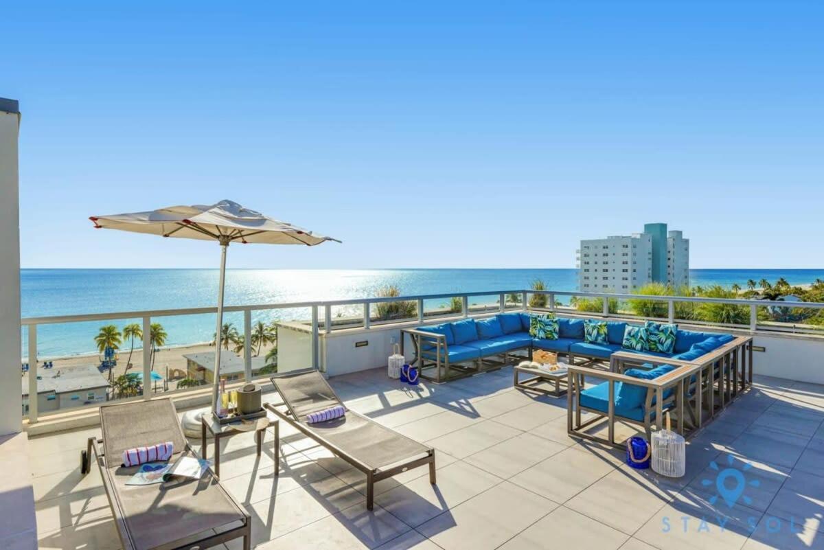 Beachfront Condo-Roofto Pool- 2 Bedrooms 2 Bedroom ! Hollywood Exterior photo